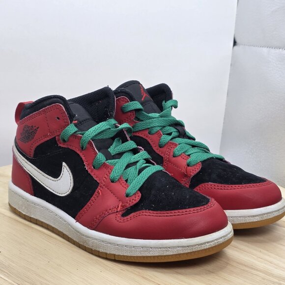 Nike Air Jordan 1 Retro Holiday Season Christmas DQ8419-006 Youth Shoe size 1Y - Picture 5 of 9